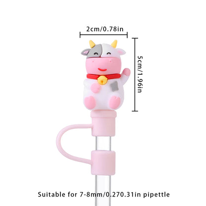 Reusable Silicone Straw Plug