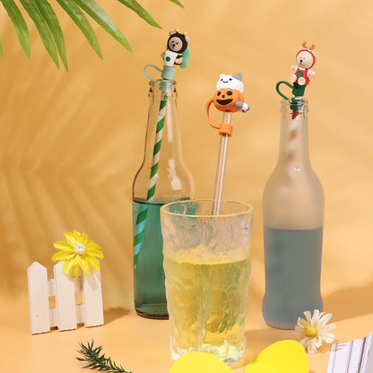 Reusable Silicone Straw Plug