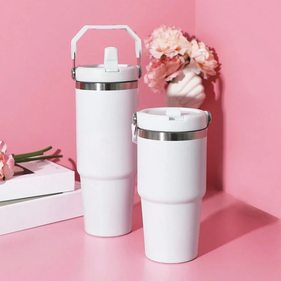 Vacuum Tumbler with Lid Stainless Steel Portable Water Bottle